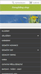 Mobile Screenshot of paragliding-shop.cz